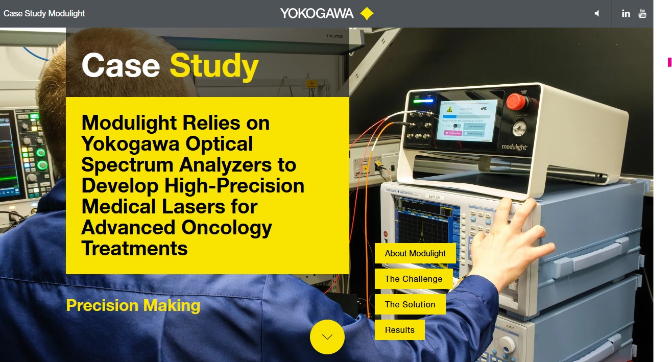 AQ6370E Optical Spectrum Analyzer 600 - 1700 nm | Yokogawa